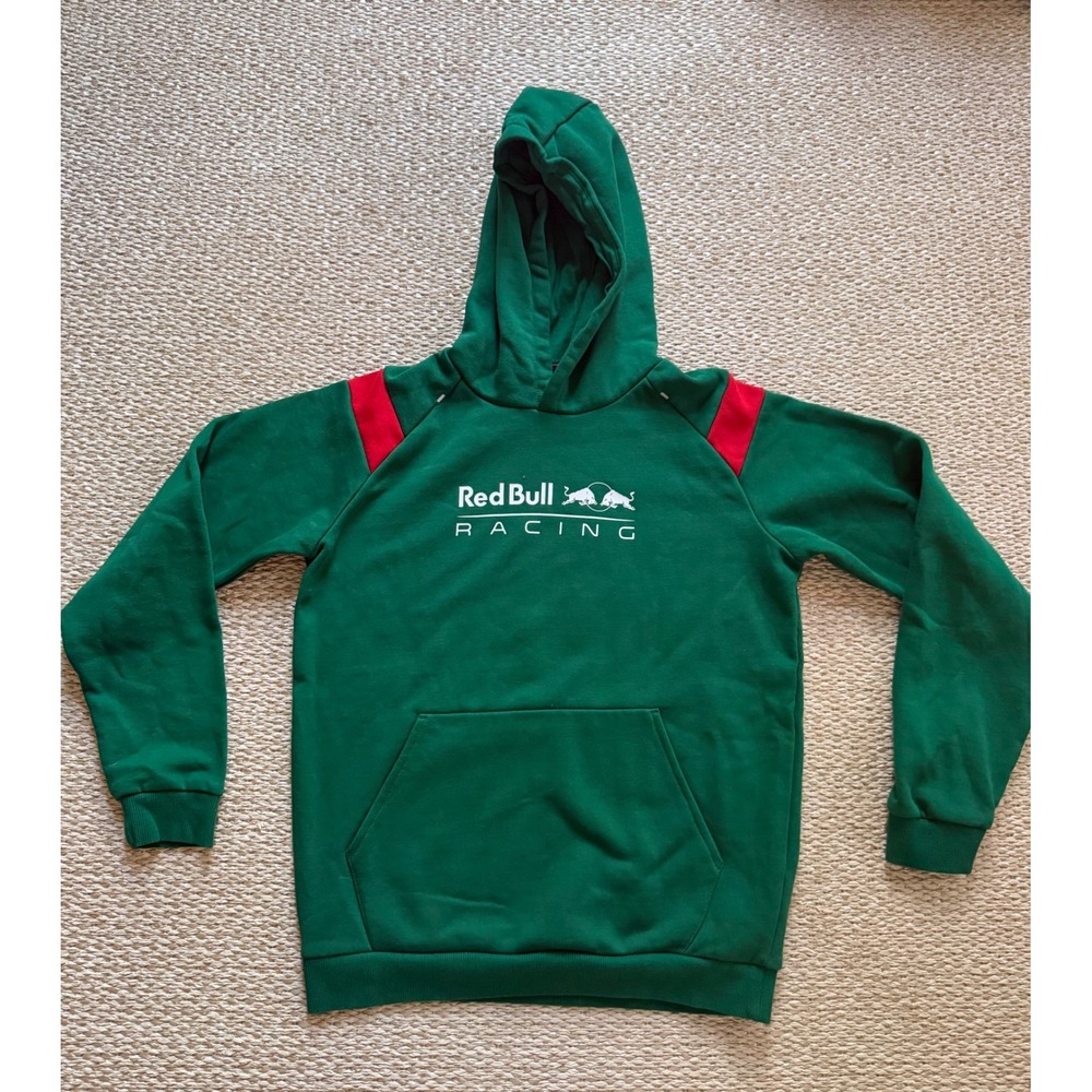 Red‎ Bull Racing Sergio Checo Perez 11 F1 Hoodie Green Mens Size 164 Medium